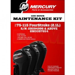 Mercury 100 Hour Maintenance Kit for 75hp-115hp Fourstroke