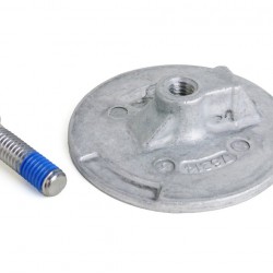 97-76214Q5 Aluminium trim tab anode plate Bravo & Alpha Gen II